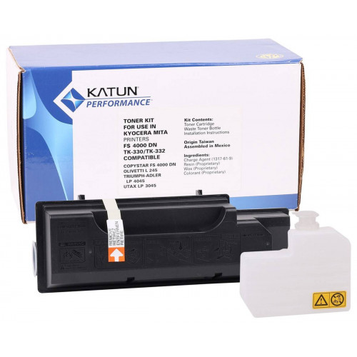Тонер-картридж для Kyocera FS-4000DN TK-330 20K (С ЧИПОМ) Katun