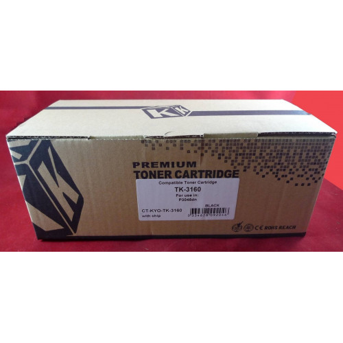 Тонер-картридж для Kyocera P3045dn/M3145dn/M3645dn TK-3160 12.5K (С ЧИПОМ) (ELP Imaging?)