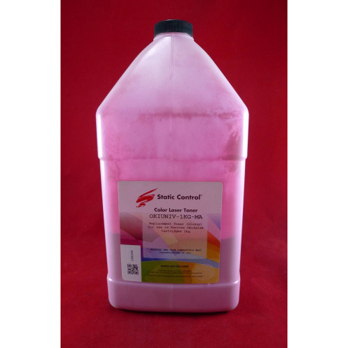 Тонер OKI C3300N/5500/9600/9650/9800 Magenta универсальный (glossy) (фл. 1кг) SC