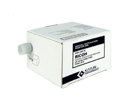 Краска Ricoh Priport JP-1210/1250/3000 type JP12 Black (фл,600 мл) (Katun)