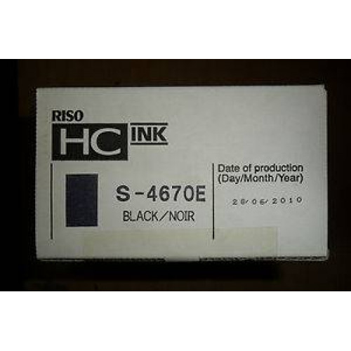 Краска RISO HC 5500 Black (1000мл) (КРАТНО ДВУМ ШТУКАМ!!!)