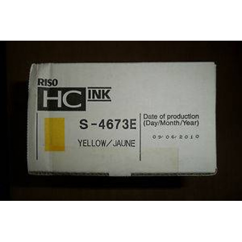Краска RISO HC 5500 Yellow (1000мл) (КРАТНО ДВУМ ШТУКАМ!!!)