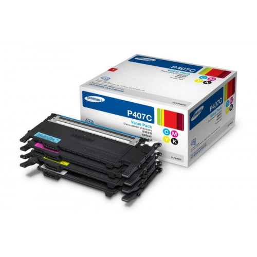 Набор картриджей Samsung CLP-320/25/CLX-3185 b/c/m/y S-print by HP