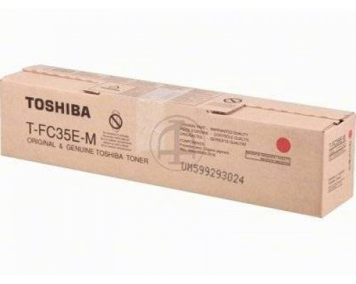 Тонер-картридж Toshiba ES2500C/3500C/3510C  T-FC35EM красный  (o)