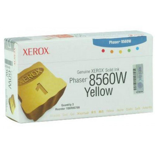 Чернила XEROX Phaser 8560 желтые (3x1K) (108R00766)