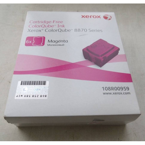 Чернила XEROX Phaser 8870 пурпурные (6x2,88K) (108R00959)