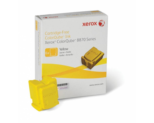 Чернила XEROX Phaser 8870 желтые (6x2,88K) (108R00960)