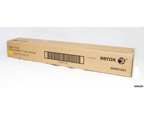 Тонер-картридж XEROX Color С60/C70 желтый (34K) (006R01662)