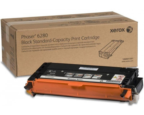 Тонер-картридж XEROX Phaser 6280 черный (3K) (106R01391)