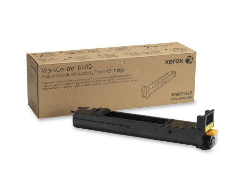 Тонер-картридж XEROX WC 6400 желтый (8К) (106R01322)
