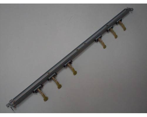 Планка с пальцами нагревательного вала (6пальцев) XEROX WCP 4110/4112/4595 (019K98742/019K98743)