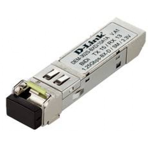 D-Link DEM-302S-BXD 10 штук WDM SFP-трансивер с 1 портом 1000Base-BX-D (Tx:1550 нм, Rx:1310 нм) для одномодового оптического кабеля (до 2 км)