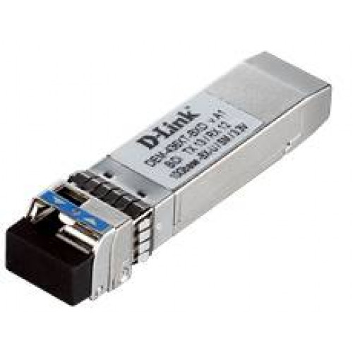 D-Link DEM-436XT-BXD WDM SFP-трансивер с 1 портом 10GBase-LR (Tx: 1330 нм, Rx: 1270 нм)для одномодового оптического кабеля (до 20 км)