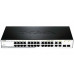 D-Link DES-1210-28/С Настраиваемый коммутатор WebSmart с 24 портами 10/100Base-TX, 2 портами 10/100/1000BASE-T, 2 комбо-портами 100/1000BASE-T/SFP