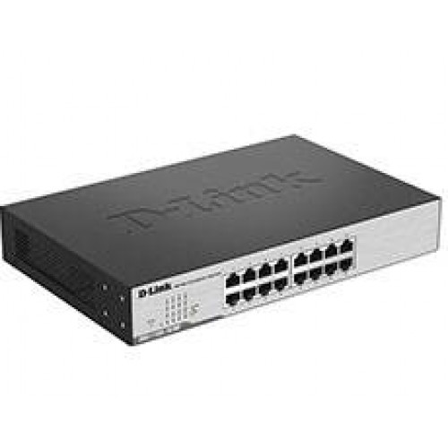 D-Link DGS-1100-16/ME Настраиваемый коммутатор 2 уровня с 16 портами 10/100/1000Base-T