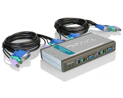 D-Link DKVM-4K 4-портовый KVM-переключатель с портами PS2