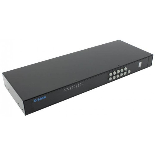 D-Link DKVM-IP8/T1C 8-портовый переключатель KVM-over-IP с портами VGA, 2 портами USB и 1 портом 10/100Base-TX