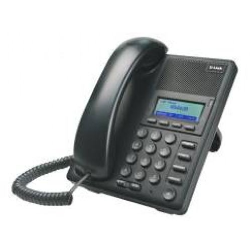 D-Link DPH-120SE IP-телефон с 1 WAN-портом 10/100Base-TX, 1 LAN-портом 10/100Base-TX и поддержкой PoE