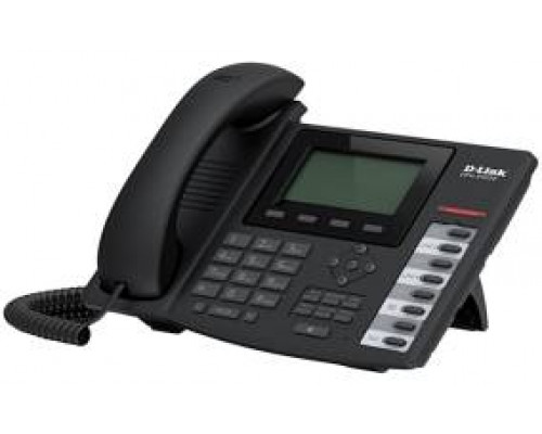 D-Link DPH-400GE IP-телефон с 1 WAN-портом 10/100/1000Base-T, 1 LAN-портом 10/100/1000Base-T и поддержкой PoE
