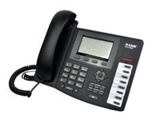 D-Link DPH-400SE IP-телефон с 1 WAN-портом 10/100Base-TX, 1 LAN-портом 10/100Base-TX и поддержкой PoE