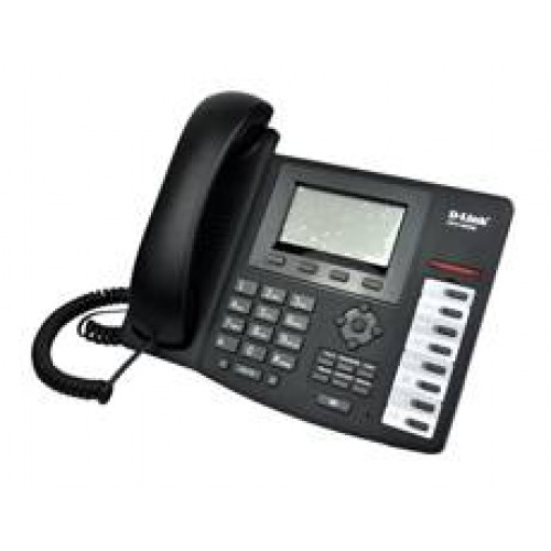 D-Link DPH-400SE IP-телефон с 1 WAN-портом 10/100Base-TX, 1 LAN-портом 10/100Base-TX и поддержкой PoE