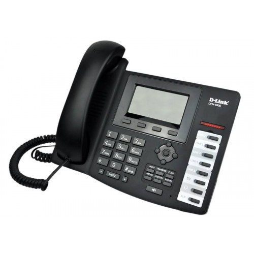 D-Link DPH-400S/E IP-телефон с 1 WAN-портом 10/100Base-TX и 1 LAN-портом 10/100Base-TX
