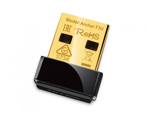 TP-Link Archer T1U Беспроводной сетевой Nano USB-адаптер AC450