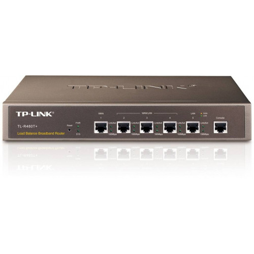 TP-Link TL-R480T+ Роутер для ср.бизнеса 1WAN+4LAN 10/100Mb/s,Intel IXP 266MHz, Firewall,NAT,VPN