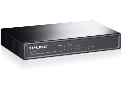TP-Link TL-SF1008P Коммутатор PoE, 8-port 10/100M