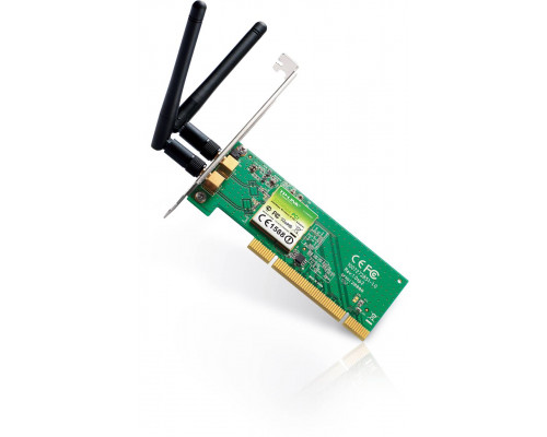 TP-Link TL-WN851ND Беспроводной сетевой адаптер серии N на базе шины PCI со скоростью передачи данных до 300 Мбит/с