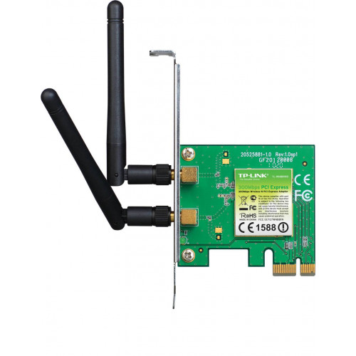TP-Link TL-WN881ND Беспроводной сетевой адаптер на шине PCI Express серии Lite N, до 300Мбит/с