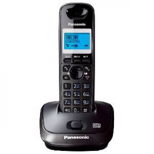 Р/телефон Panasonic KX-TG2521RUT (темно-серый металлик, автоответчик)