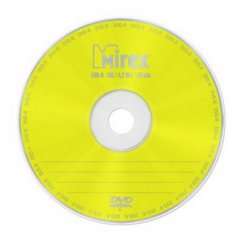 Диск DVD-R Mirex 4.7 Gb, 16x, Slim Case (1), (1/200)