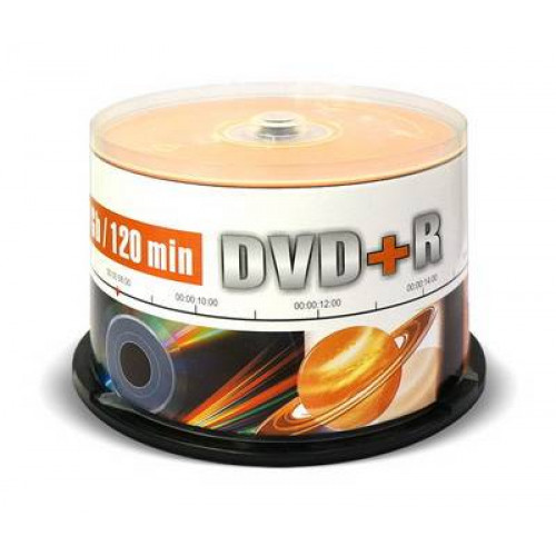 Диск DVD+R Mirex 4.7 Gb, 16x, Cake Box (50), (50/300)