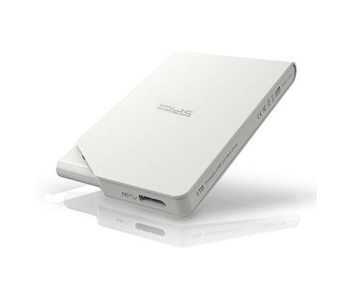 Внешний жесткий диск 1TB Silicon Power  Stream S03, 2.5", USB 3.1, Белый