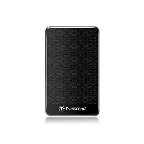 Внешний жесткий диск 1TB Transcend StoreJet 25A3K, 2.5", USB 3.0, Противоударный, Черный