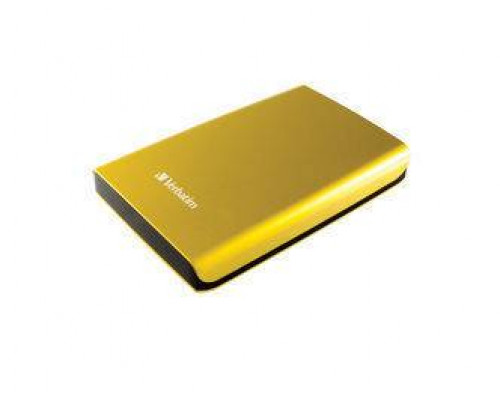 Внешний жесткий диск 1TB Verbatim Store 'n' Go, 2.5", USB 3.0, Солнечно-желтый