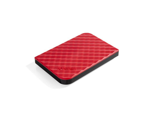 Внешний жесткий диск 1TB Verbatim Store 'n' Go Style, 2.5", USB 3.0, Красный