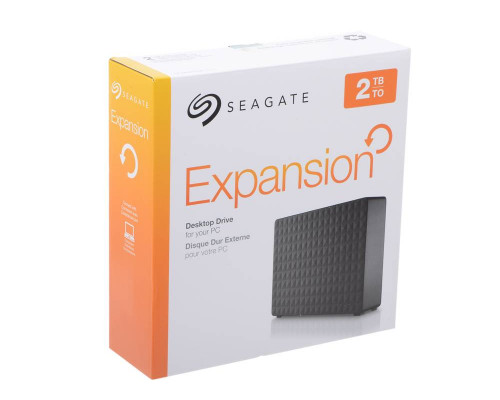 Внешний жесткий диск 2TB Seagate  STEB2000200 Expansion Desk, 3.5", USB 3.0, Черный