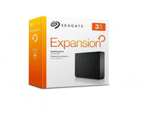 Внешний жесткий диск 3TB Seagate  STEB3000200 Expansion Desk, 3.5", USB 3.0, Черный