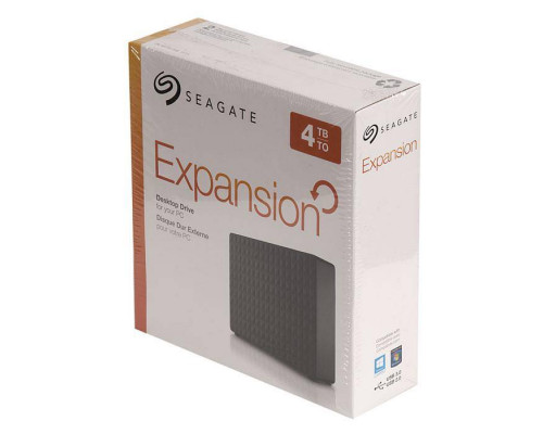Внешний жесткий диск 4TB Seagate  STEB4000200 Expansion Desk, 3.5", USB 3.0, Черный