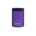 Внешний жесткий диск 4TB Transcend StoreJet 25H3P, 2.5", USB 3.0, противоударный, Черный/Фиолетовый