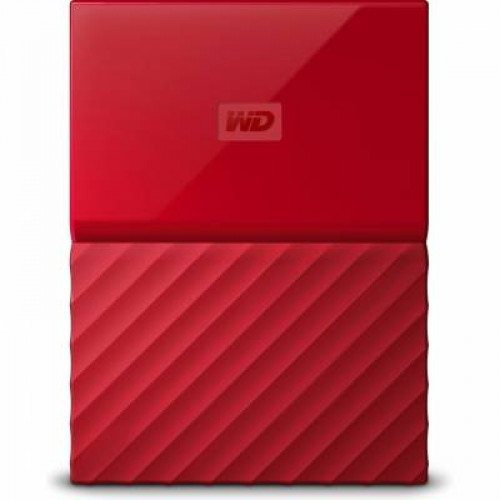 Внешний жесткий диск 4TB Western Digital WDBUAX0040BRD-EEUE,My Passport 2.5", USB 3.0, Красный