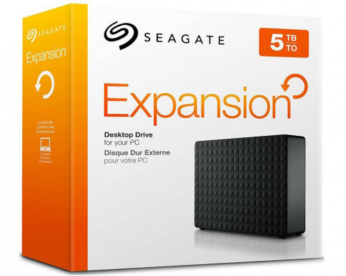 Внешний жесткий диск 5TB Seagate  STEB5000200 Expansion Desk, 3.5", USB 3.0, Черный