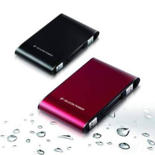 Внешний жесткий диск 500GB Silicon Power  Armor A70, 2.5", USB 2.0, Красный