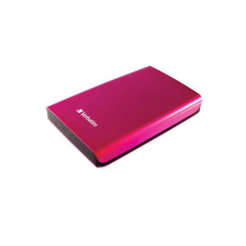 Внешний жесткий диск 500GB Verbatim Store 'n' Go, 2.5", USB 3.0, Ярко-розовый