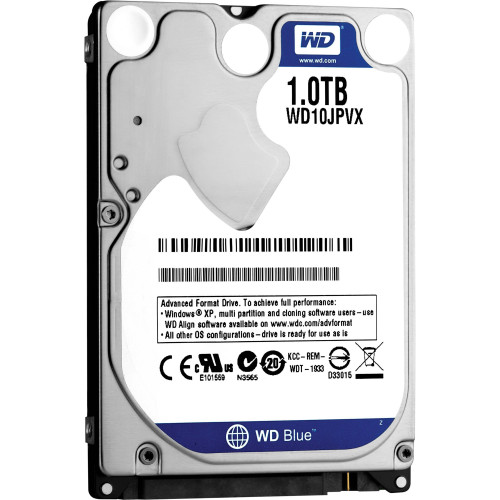Жесткий диск 1 TB WD Blue WD10JPVX 2,5", SATA3, 5400 RPM