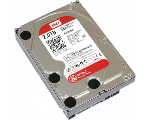 Жесткий диск 2 TB WD Red WD20EFRX 3,5", SATA3, 5400 RPM