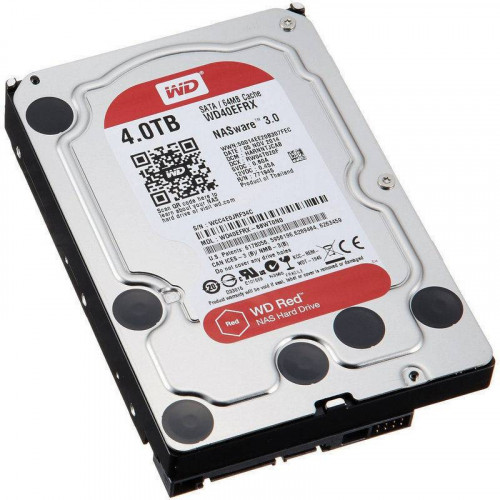 Жесткий диск 4 TB WD Red WD40EFRX 3,5", SATA3, 5400 RPM